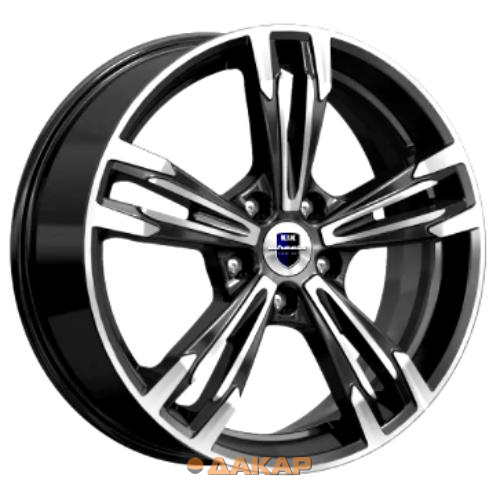 диски K&K Karrera Light 7x18 5*110 ET38 DIA65.1 Дарк платинум Литой