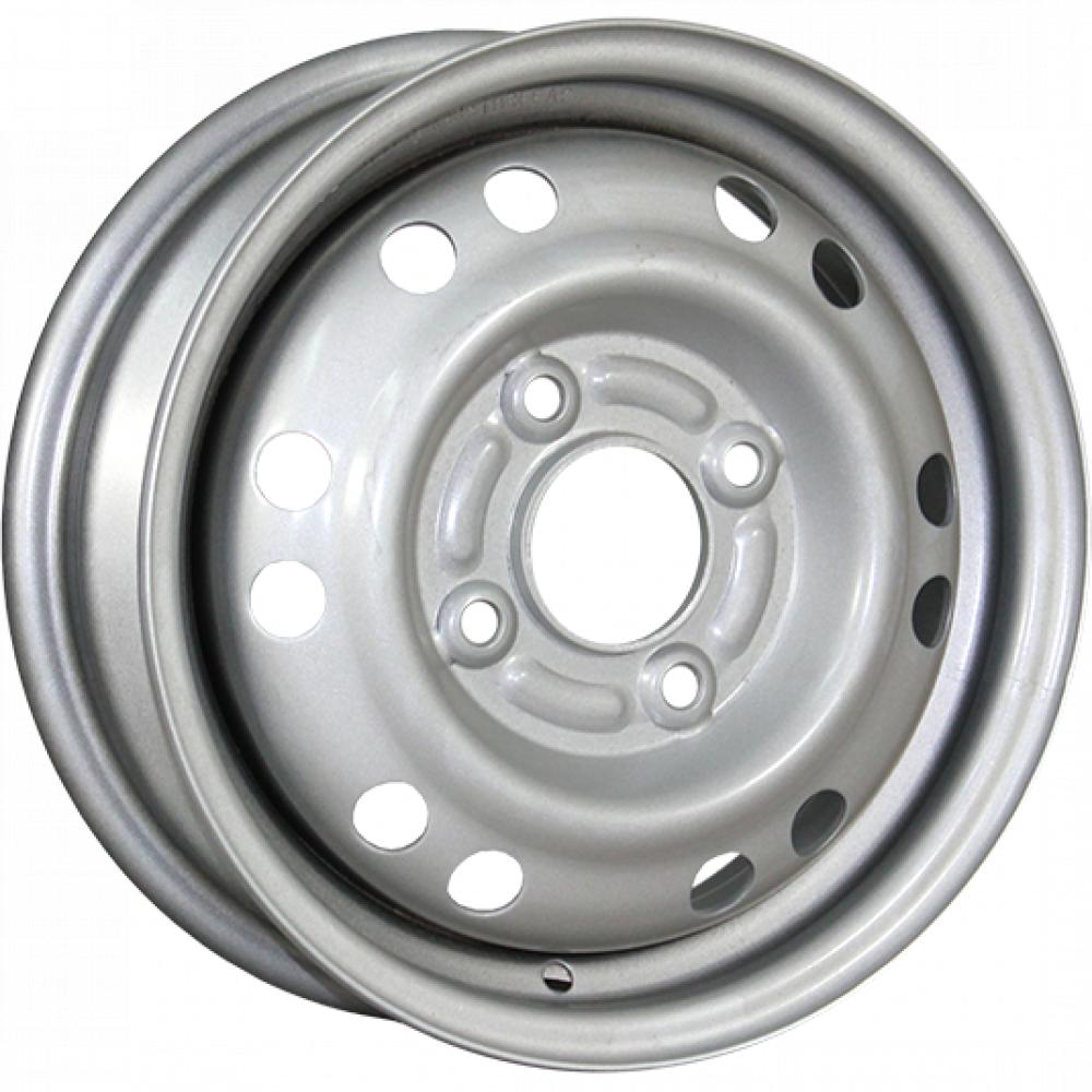 диски Trebl 42E45S 4.5x13 4*114.3 ET45 DIA69.1 Silver Штампованный