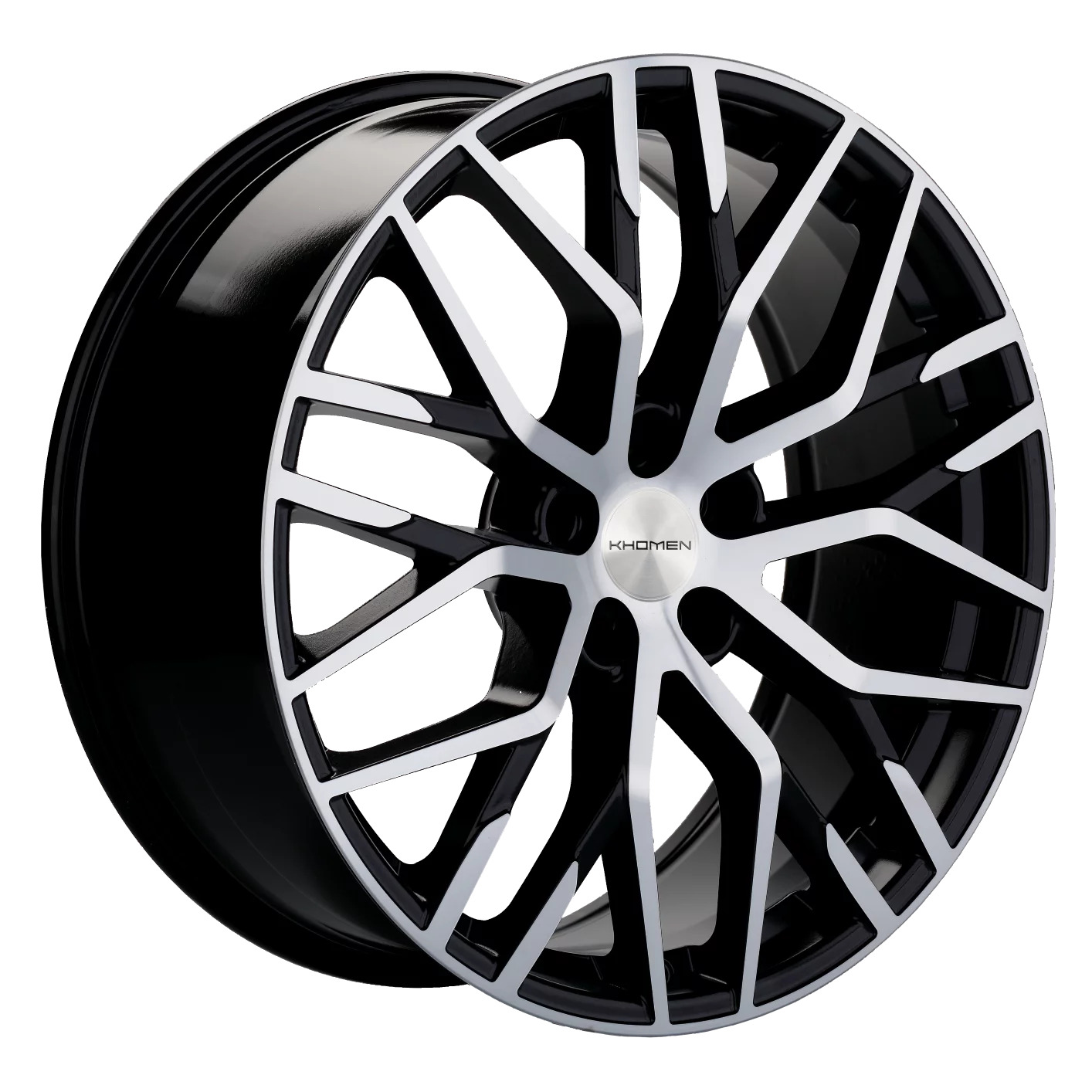 диски Диск литой Khomen Wheels KHW-2005 BLACK-FP 8.5j-20 5x114.3 ET35 DIA60.1