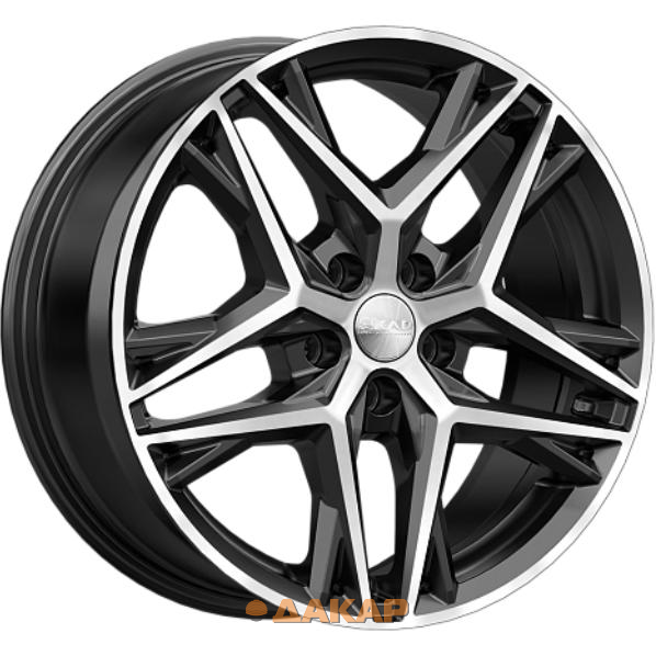 диски Скад Челси 8x18 5*120 ET41 DIA59.6 Алмаз матовый Литой