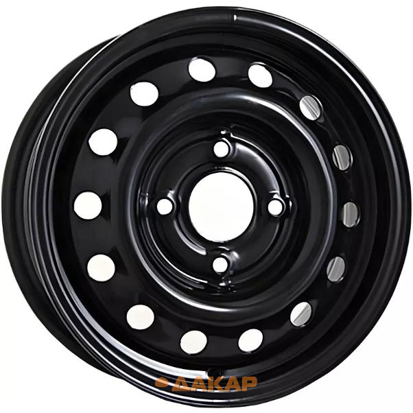 диски ТЗСК ВАЗ 01-07 5x13 4*98 ET29 DIA60.1 Black Штампованный
