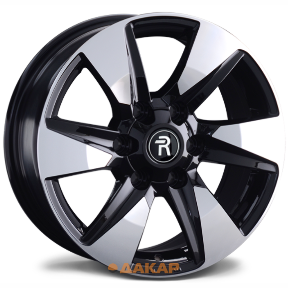 диски Replay TY311 7.5x17 6*139.7 ET25 DIA106.1 BKF Литой