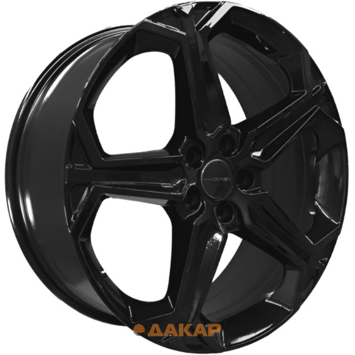 диски Khomen KHW 1909 7.5x19 5*108 ET50.5 DIA63.3 Black Литой