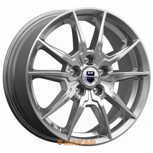 диски K&K Адамар 6.5x16 5*100 ET48 DIA56.1 Дарк платинум Литой