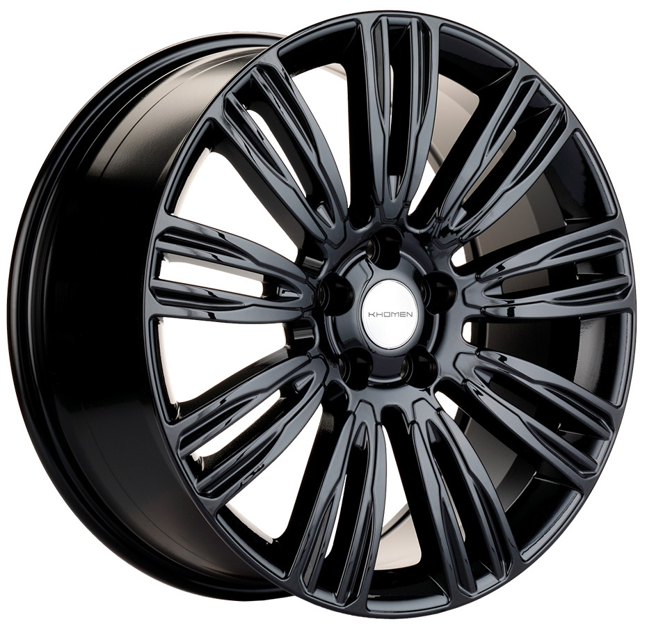 диски Диск литой Khomen Wheels 2004 SNT-FE BLACK-FP 8.5j-20 5x114.3 ET48 DIA67.1