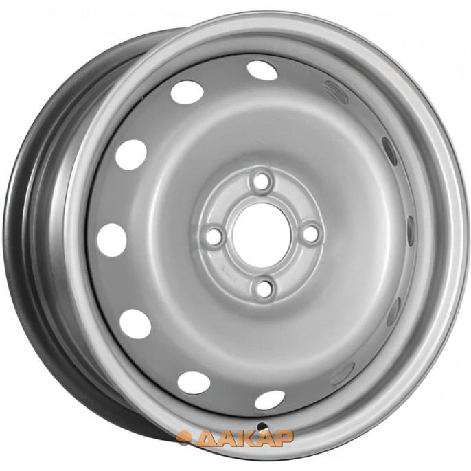 диски Accuride Lada Largus/Vesta 6x15 4*100 ET50 DIA60.1 Silver Штампованный