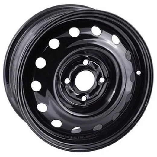 диски Trebl 53A35D 5.5x14 4*100 ET35 DIA57.1 Black Штампованный