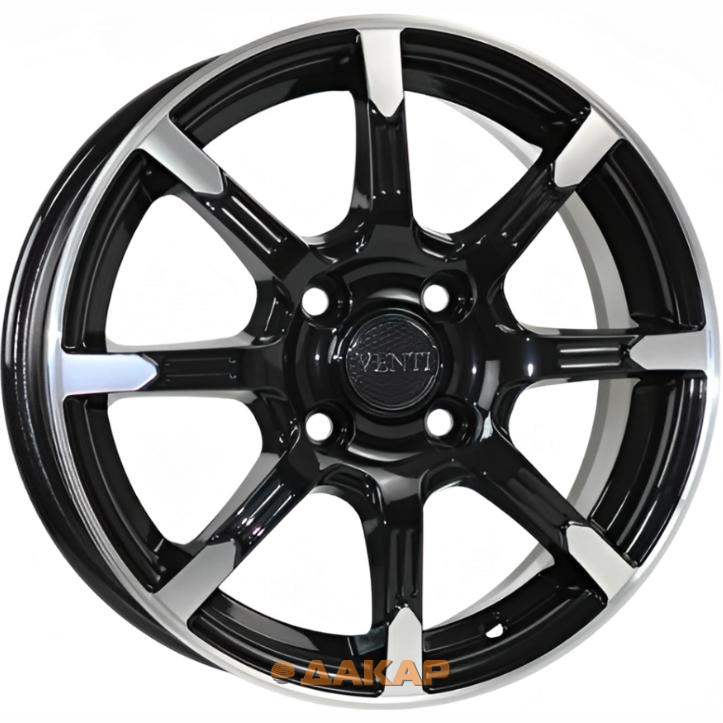 диски Venti 1517 6x15 4*100 ET50 DIA60.1 BFP Литой