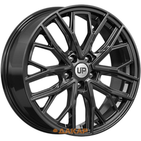 диски Wheels UP UP109 7x18 5*114.3 ET37 DIA66.6 New Black Литой
