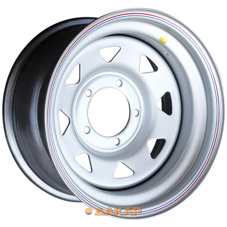 диски Off Road Wheels УАЗ 8x16 5*139.7 ET-19 DIA110.1 Silver Штампованный