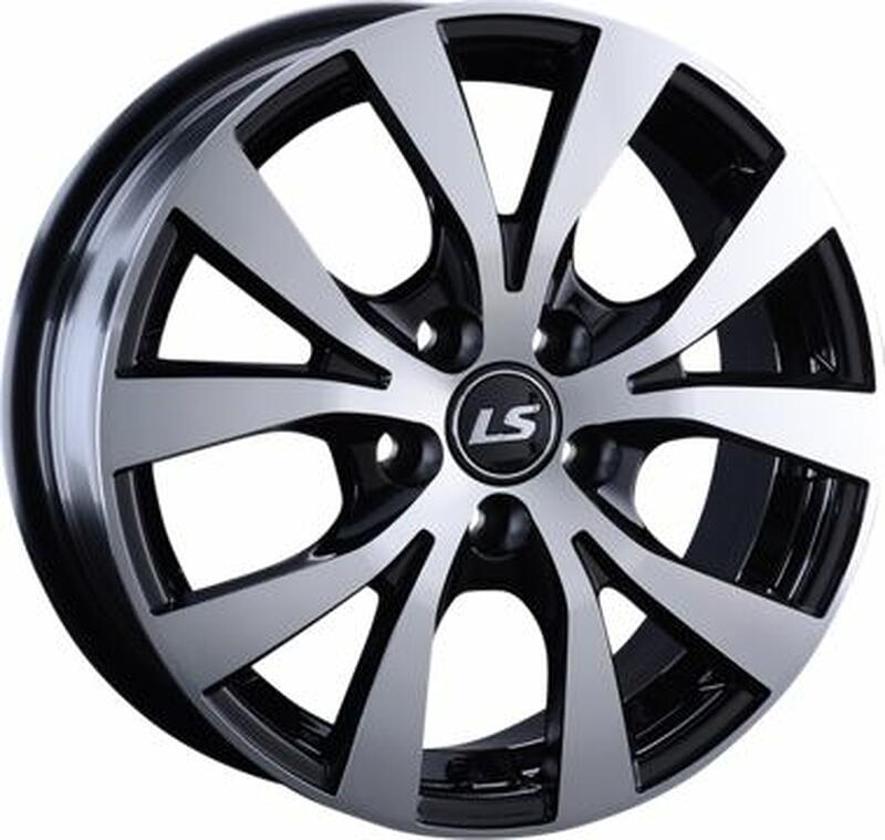 диски LS 960 6x15 5*100 ET40 DIA57.1 BKF Литой
