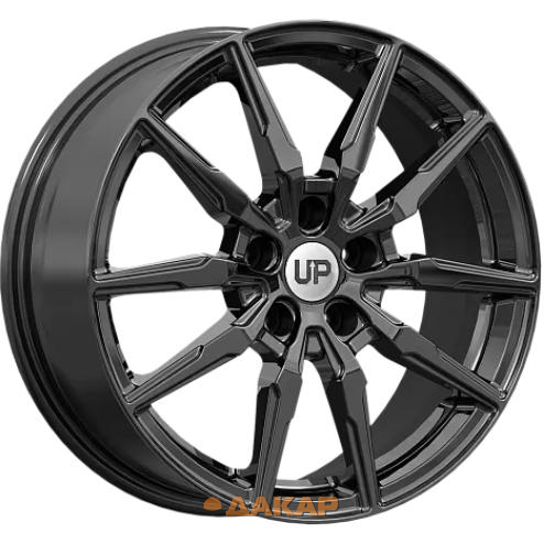 диски Wheels UP UP121 7x17 5*108 ET40 DIA54.1 New Black Литой