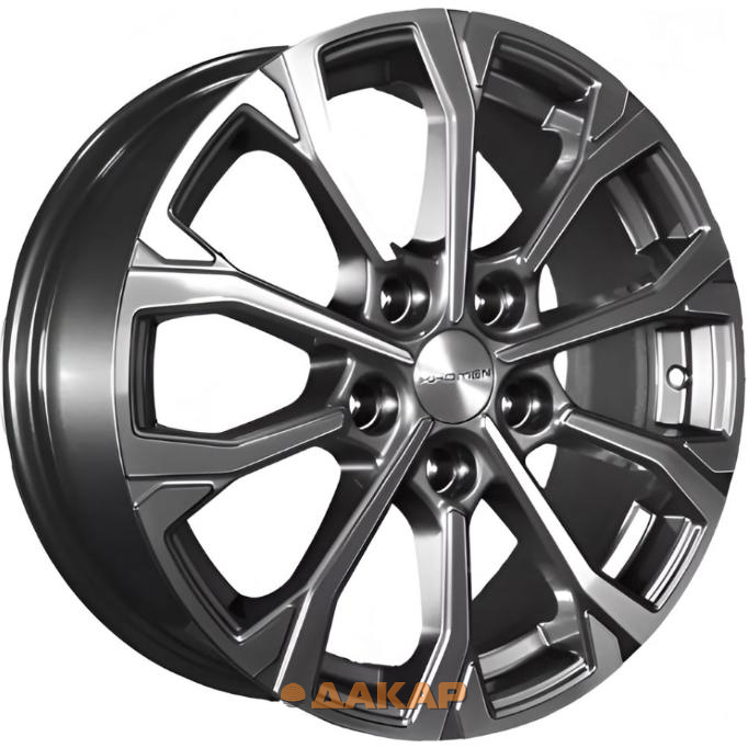 диски Khomen KHW 1605 6.5x16 5*110 ET46 DIA63.3 Gray-FP Литой