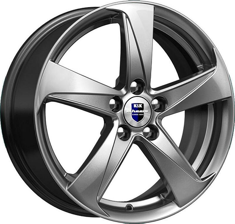 диски K&K Эклипс 6.5x16 5*114.3 ET43 DIA67.1 Дарк платинум Литой