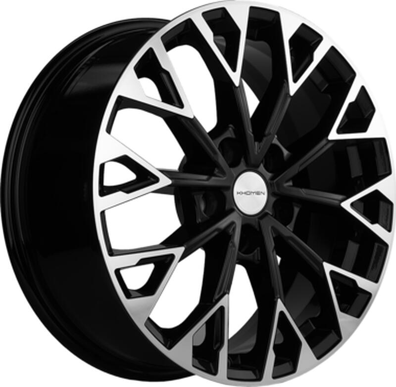 диски Диск литой Khomen Wheels KHW-1718 Black-FP 7j-17 5x114.3 ET45 DIA67.1