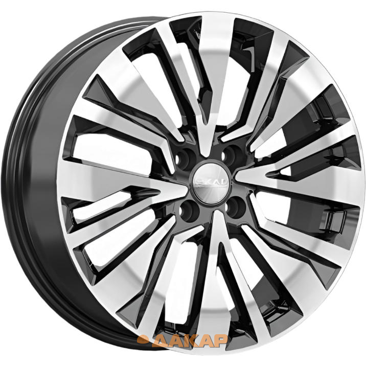 диски Скад Тимару 6.5x17 4*100 ET43 DIA60.1 Алмаз Литой