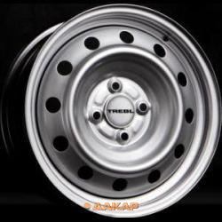 диски Trebl 53C41G 5.5x14 4*108 ET41 DIA63.3 Silver Штампованный