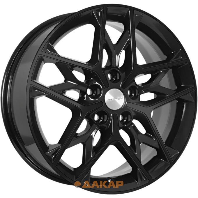 диски Khomen KHW 1709 7x17 5*110 ET45 DIA67.1 Black Литой