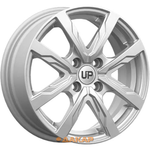 диски Wheels UP UP122 6x15 4*100 ET37 DIA60.1 Silver Classic Литой