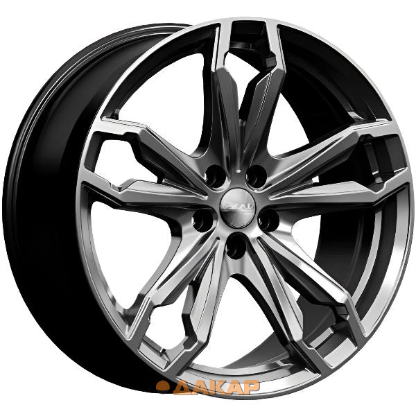 диски Скад Гранада 9x19 5*114.3 ET40 DIA67.1 Графит Литой