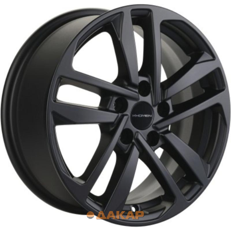 диски Khomen KHW 1612 6.5x16 5*100 ET39 DIA57.1 Black Литой