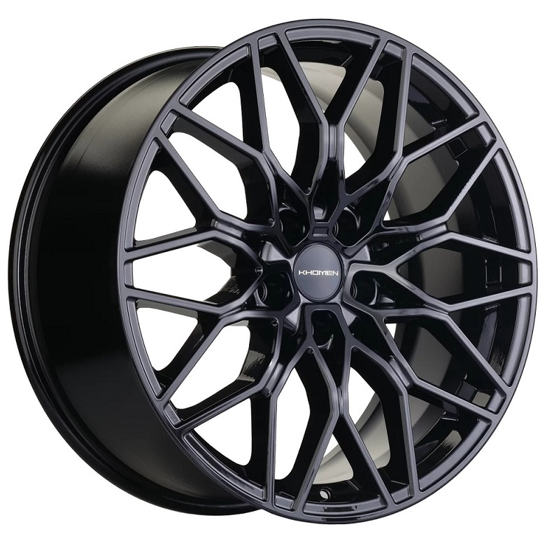 диски Диск литой Khomen Wheels KHW-1902 (Outlander) BLACK 8.5j-19 5x114.3 ET30 DIA67.1