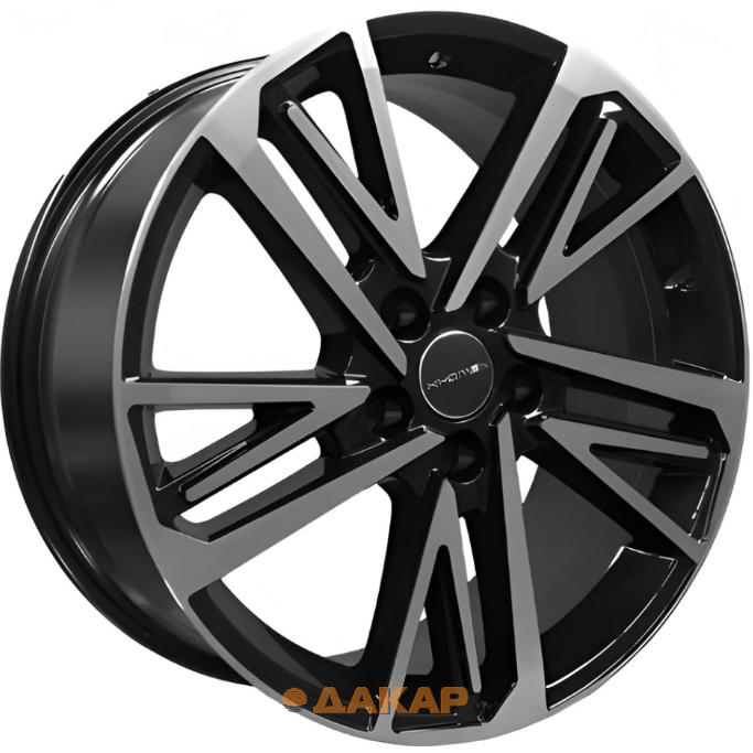 диски Khomen KHW 1815 8x18 5*114.3 ET45 DIA67.1 Black-FP Литой