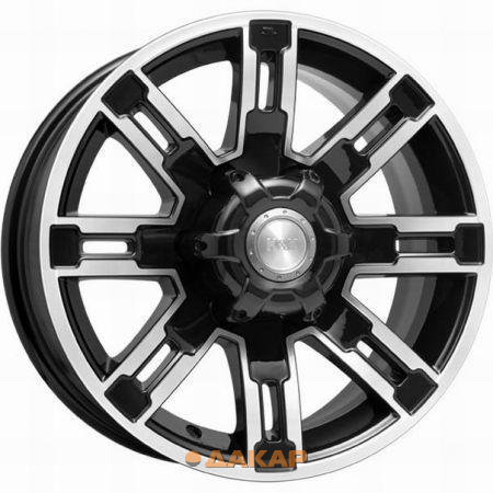 диски K&K Полюс 7.5x16 6*139.7 ET30 DIA100.1 Алмаз черный Литой