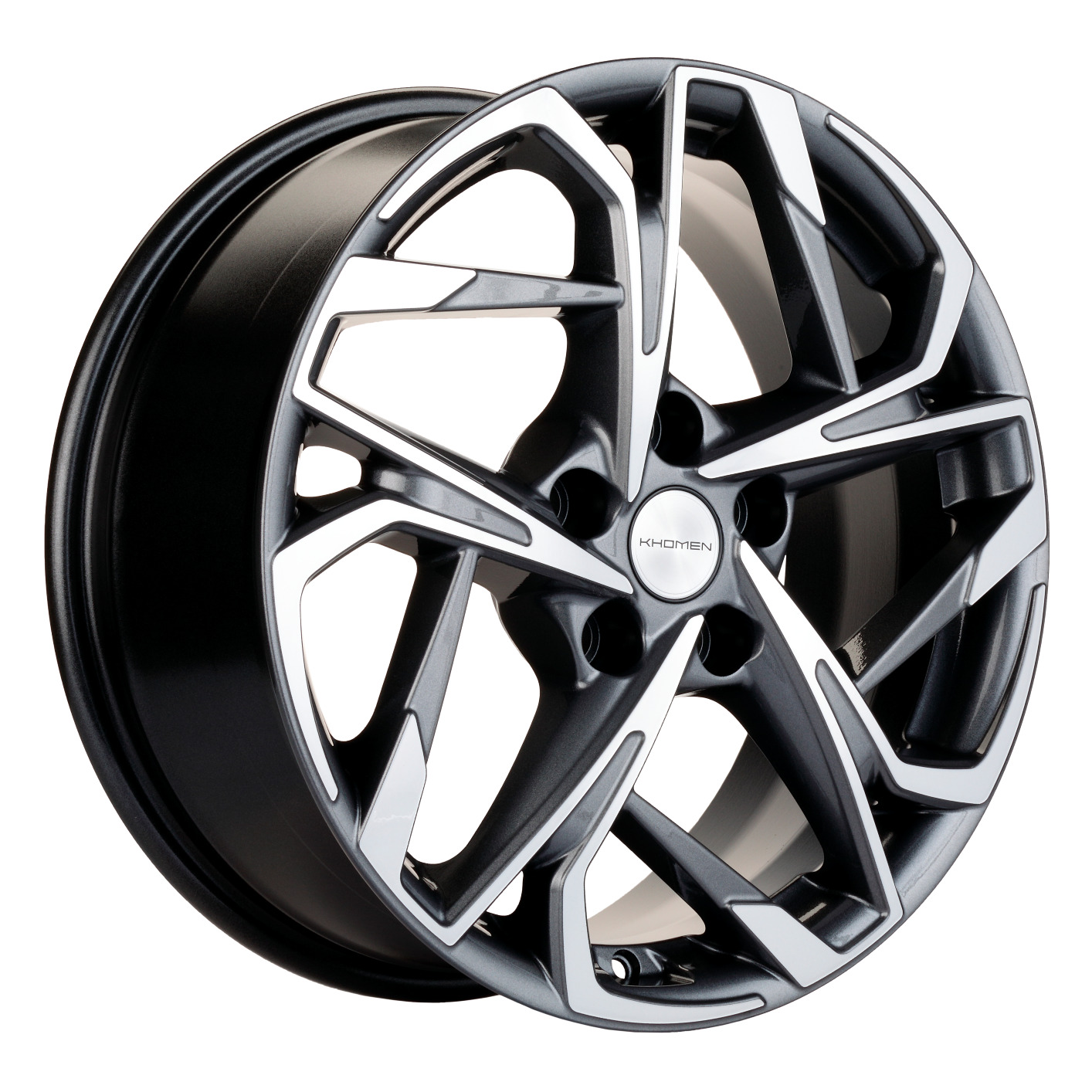 диски Диск литой Khomen Wheels KHW-1716 (ZV i40) Gray-FP 7j-17 5*114.3 et45 dia67.1