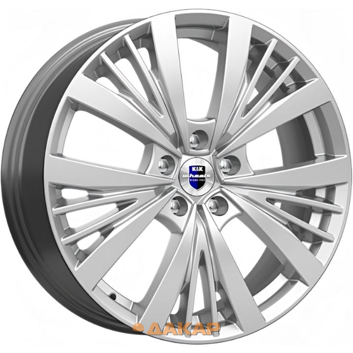 диски K&K Марвел 7.5x19 5*114.3 ET40 DIA60.1 Elite silver Литой
