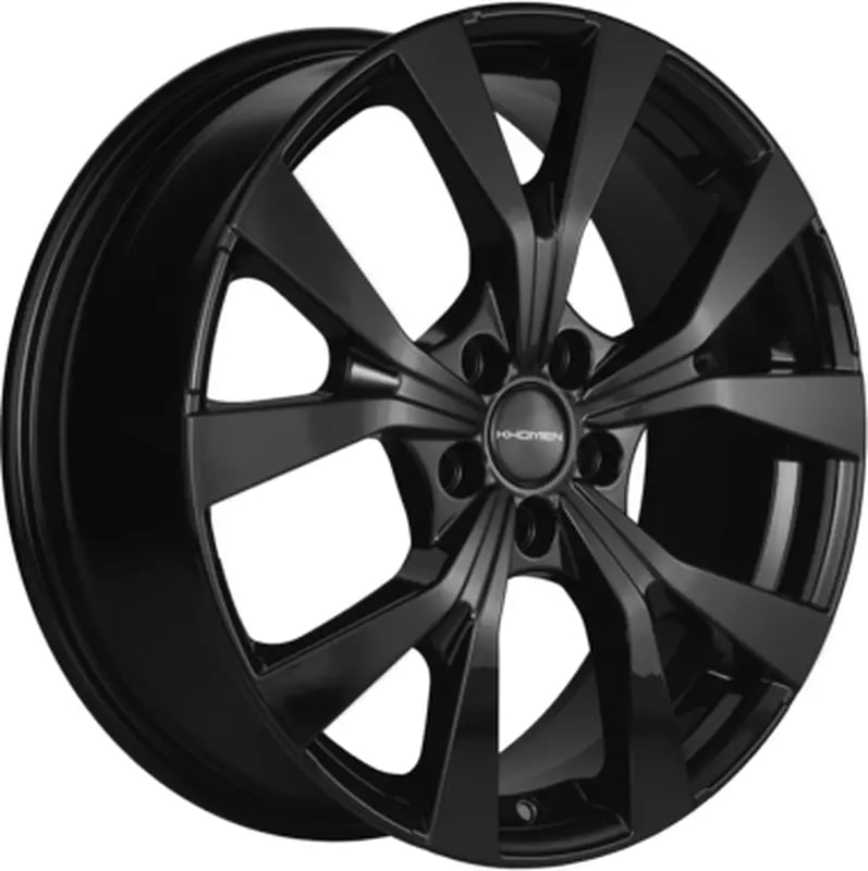 диски Khomen KHW 1906 7x19 5*114.3 ET49 DIA60.1 Black Литой