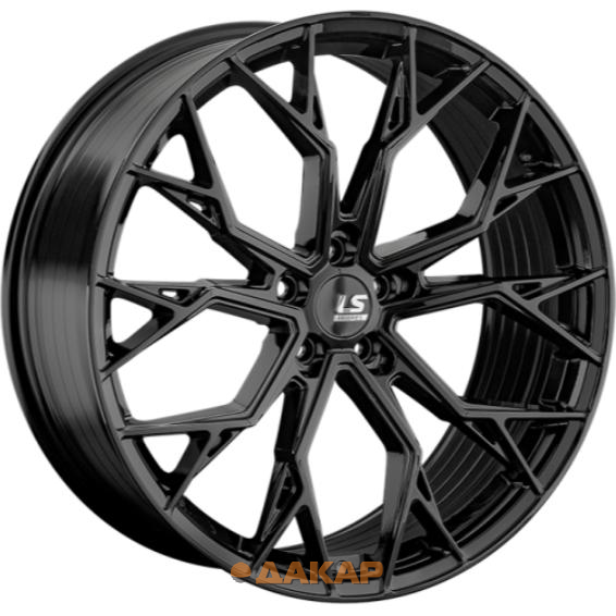диски LS FlowForming RC61 9x21 5*114.3 ET43 DIA67.1 BK Литой