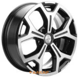 диски Khomen KHW 1710 7x17 5*108 ET33 DIA60.1 Black-FP Литой