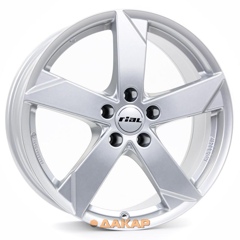 диски Rial Kodiak 7x17 5*114.3 ET39 DIA60.1 Polar Silver Литой