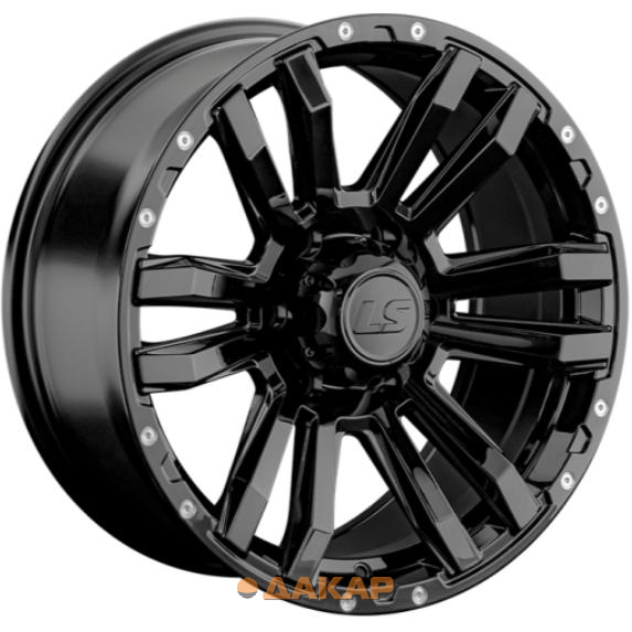 диски LS 1339 9x18 6*139.7 ET15 DIA106.1 BK Литой