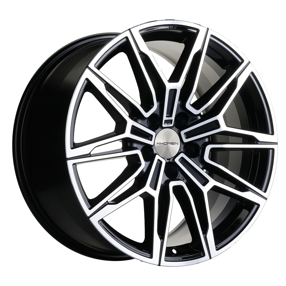 диски Диск литой Khomen Wheels KHW-1904 BLACK-FP 8.5j-19 5x120 ET30 DIA72.6