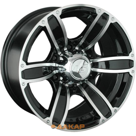 диски LS 766 8x16 6*139.7 ET10 DIA107.6 BKF Литой