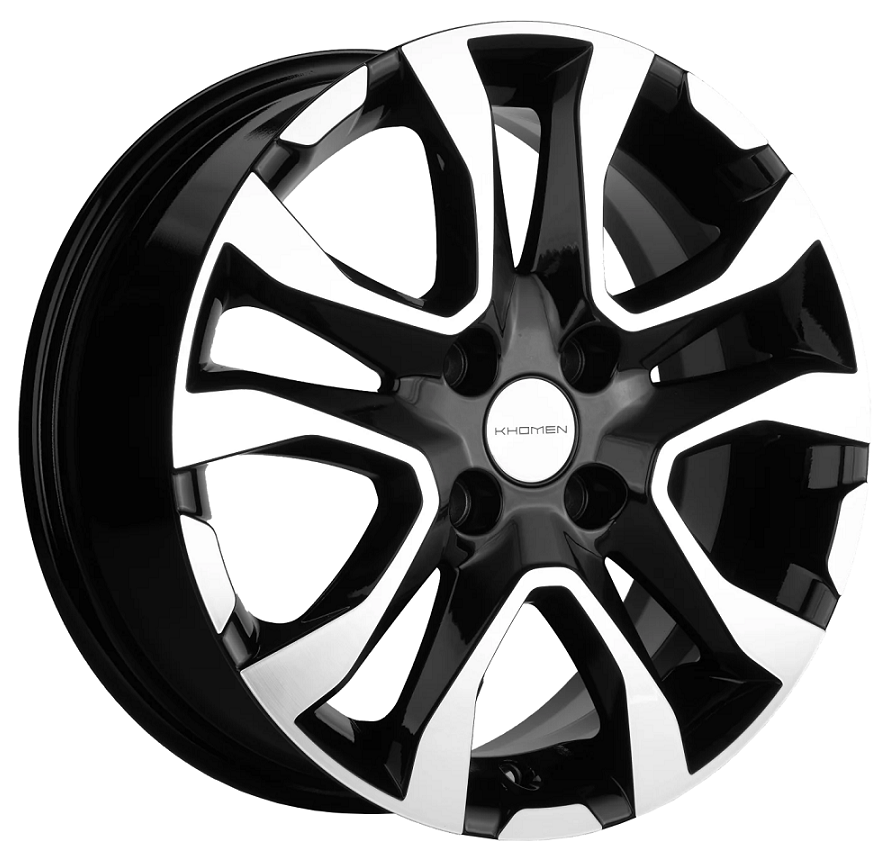 диски Диск Khomen Wheels KHW-1503 6j-15" 4*100 50 60.1 Black-FP