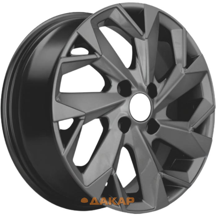 диски Khomen KHW 1402 5.5x14 4*100 ET43 DIA60.1 Gray Литой