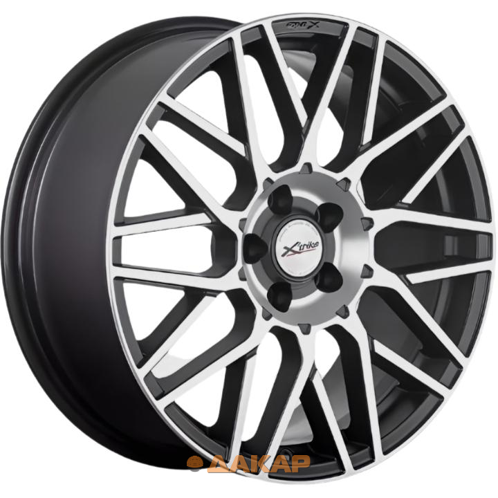 диски X'trike X-133 7.5x18 5*114.3 ET45 DIA67.1 BKM/FP Литой