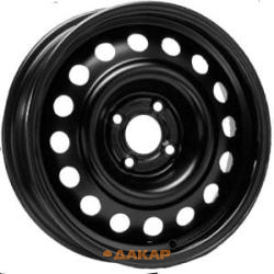 диски Trebl 6775 5.5x15 4*100 ET45 DIA60.1 Black Штампованный