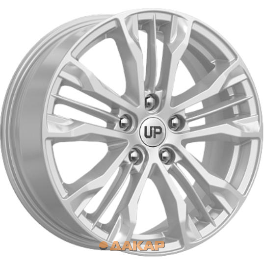 диски Wheels UP UP106 7x17 5*114.3 ET40 DIA66.1 Silver Classic Литой