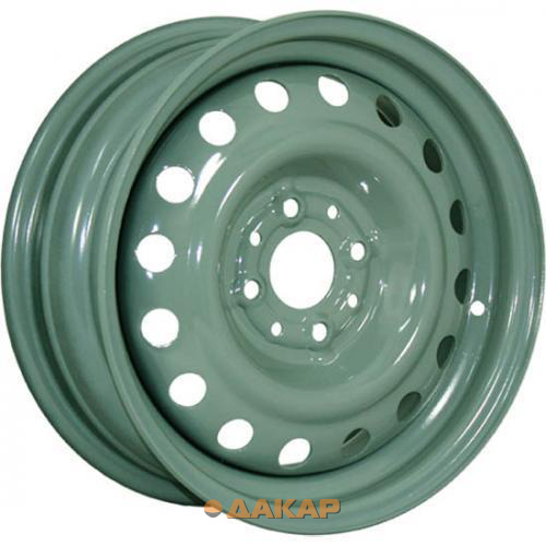 диски Trebl 53B35B 5.5x14 4*98 ET35 DIA58.6 Green Штампованный