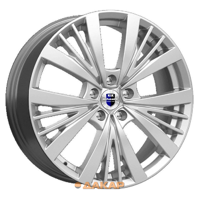 диски K&K Марвел 7.5x19 5*114.3 ET50.5 DIA67.1 Сильвер Литой