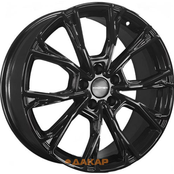 диски Khomen KHW 1907 7.5x19 5*120 ET30 DIA66.1 Black Литой