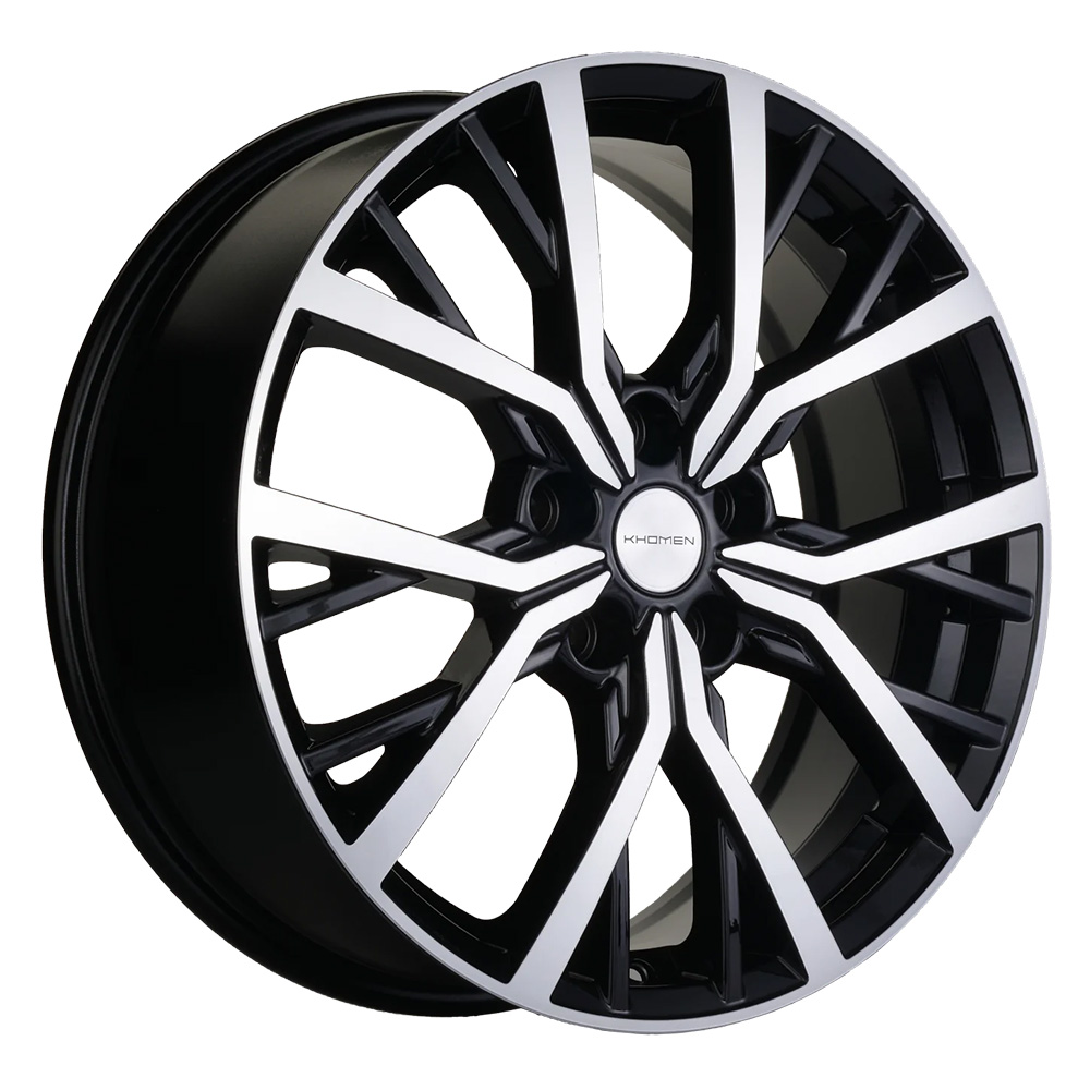 диски Диск литой Khomen Wheels KHW-1806 (Mazda CX-5/Mazda 3) BLACK-FP 7j-18 5x114.3 ET45 DIA67.1