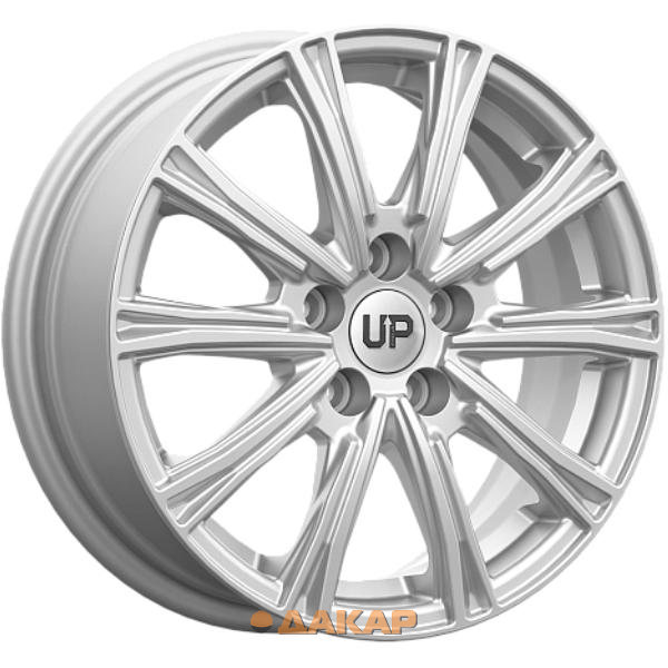 диски Wheels UP UP123 6x15 5*112 ET43 DIA57.1 Silver Classic Литой
