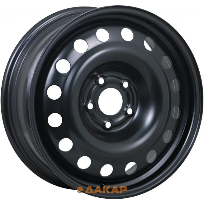диски Trebl R-1737 7.5x18 5*108 ET47 DIA60.1 Black Штампованный