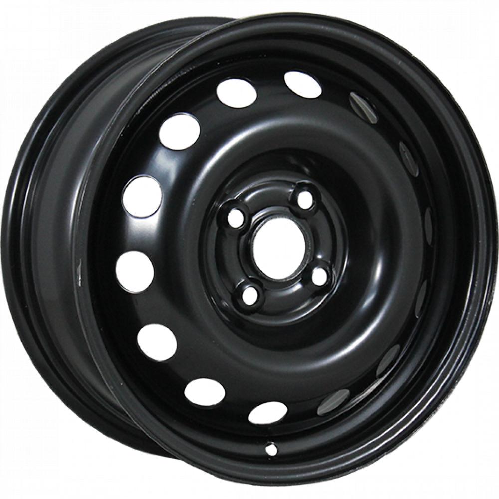 диски Trebl 6445T 6x15 4*100 ET39 DIA56.6 Black Штампованный