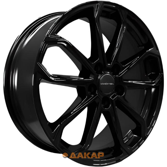 диски Khomen KHW 1816 7x18 5*108 ET33 DIA60.1 Black Литой